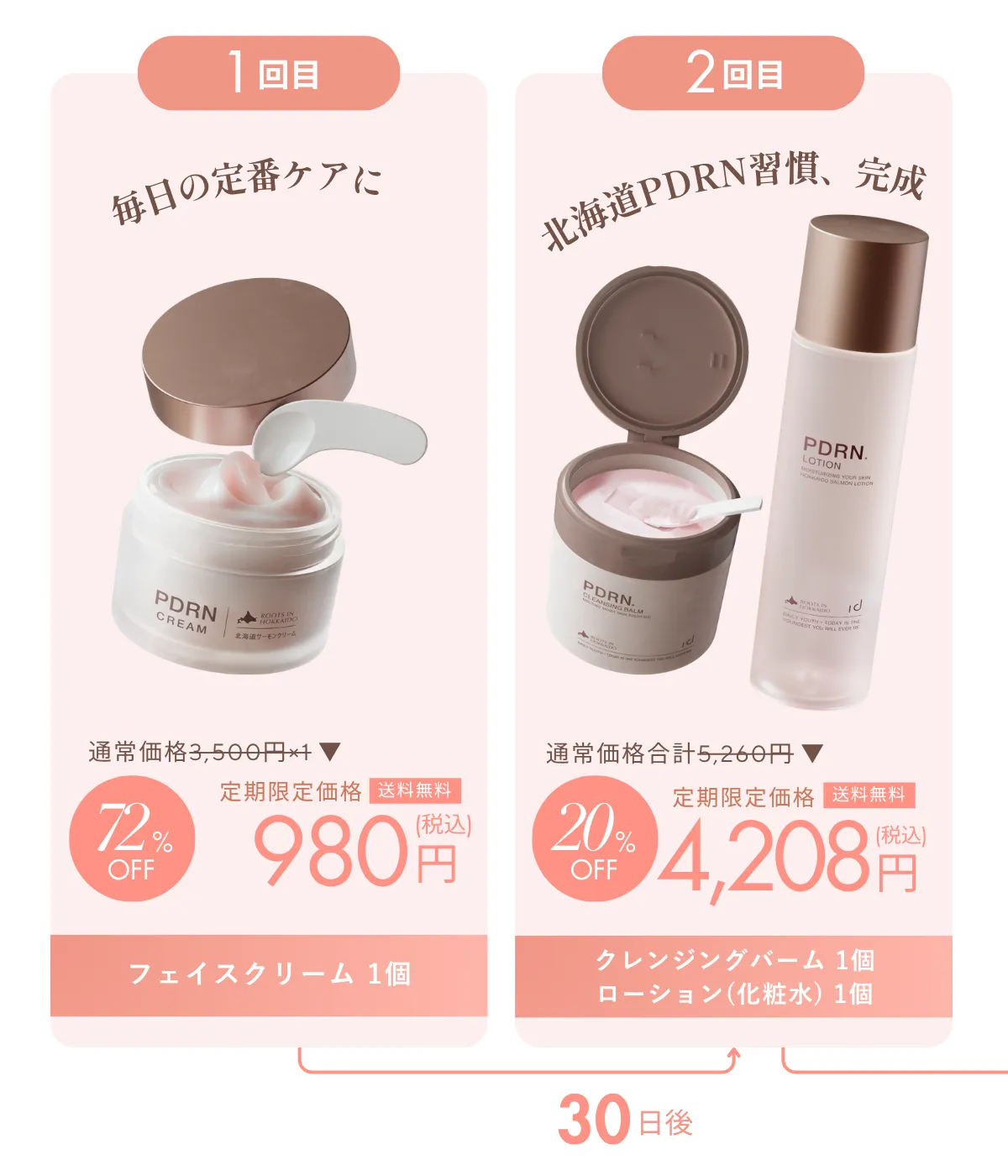 定期サイクル 1回目と2回目